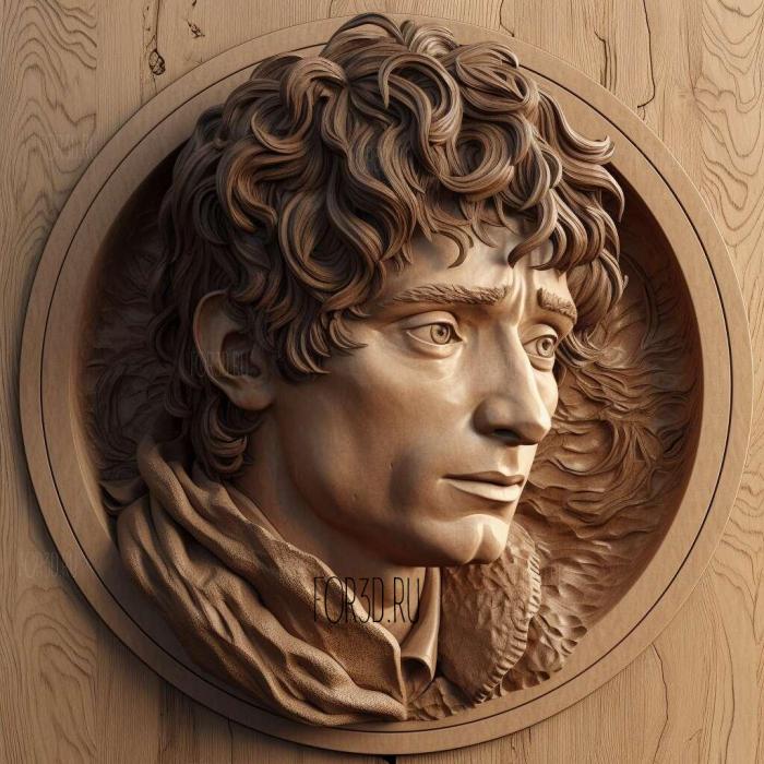 frodo baggins 4 stl model for CNC